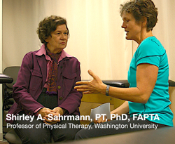 Shirley Sahrmann on Exercise and Aging Well Shirley Sahrmann on Exercise and Aging Well