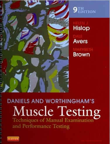 Daniels and Worthinghams Muscle Testing: Techniques of Manual Examination and Performance Testing by Helen Hislop, Dale Avers & Marybeth Brown Daniels and Worthinghams Muscle Testing: Techniques of Manual Examination and Performance Testing by Helen Hislop, Dale Avers & Marybeth Brown