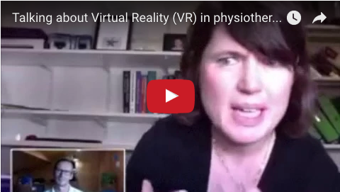 Talking about Virtual Reality (VR) in physiotherapy rehabilitation with Danielle Levac Talking about Virtual Reality (VR) in physiotherapy rehabilitation with Danielle Levac