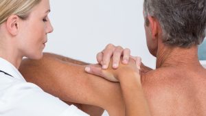 Subacute effects of Cervicothoracic spinal thrust/non-thrust in addition to shoulder manipulation + exercise in SAI Subacute effects of Cervicothoracic spinal thrust/non-thrust in addition to shoulder manipulation + exercise in SAI