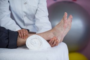 Mechanisms of compensation in the gait of patients with drop foot. Mechanisms of compensation in the gait of patients with drop foot.