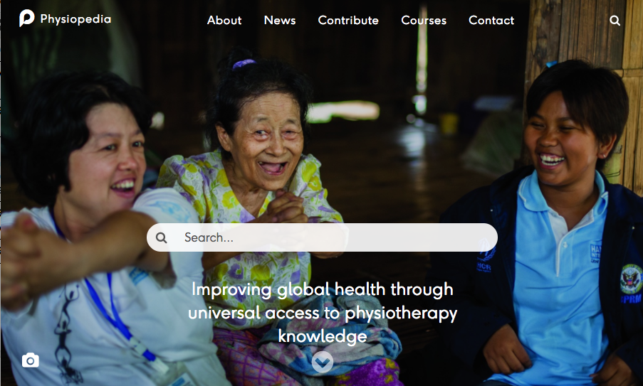 Launching a new look Physiopedia Launching a new look Physiopedia