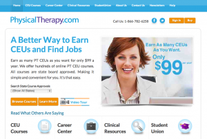 Online learning with Physical Therapy .com Online learning with Physical Therapy .com