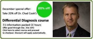 Chad Cook Differential Diagnosis