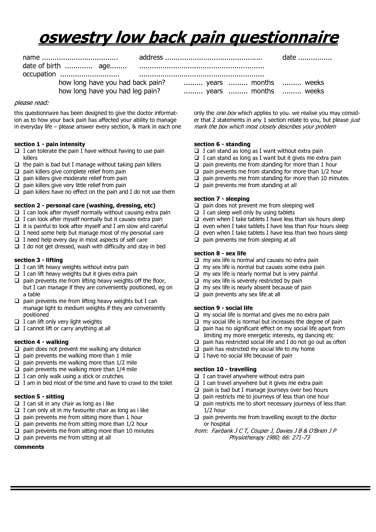 45-info-oswestry-questionnaire-form-cdr-download-zip-printable-docx