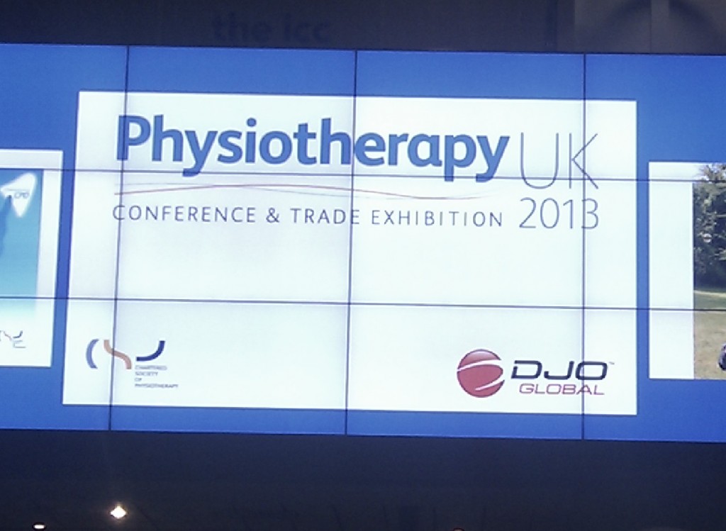 Attending the Physiotherapy UK conference Physiospot Physiotherapy