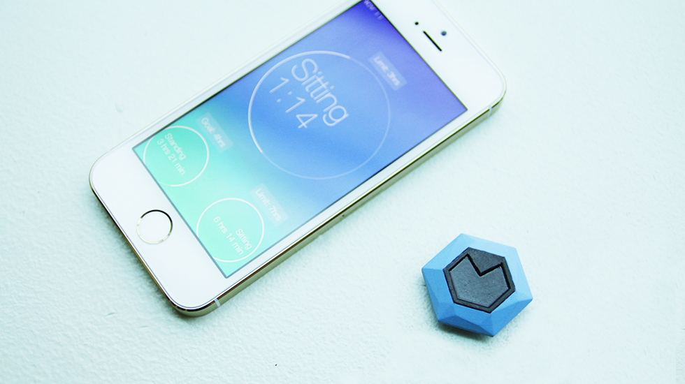 Rise - the wearable sitting tracker seeks funding Rise - the wearable sitting tracker seeks funding