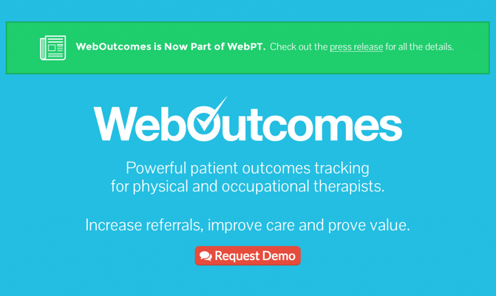 weboutcomes and webpt