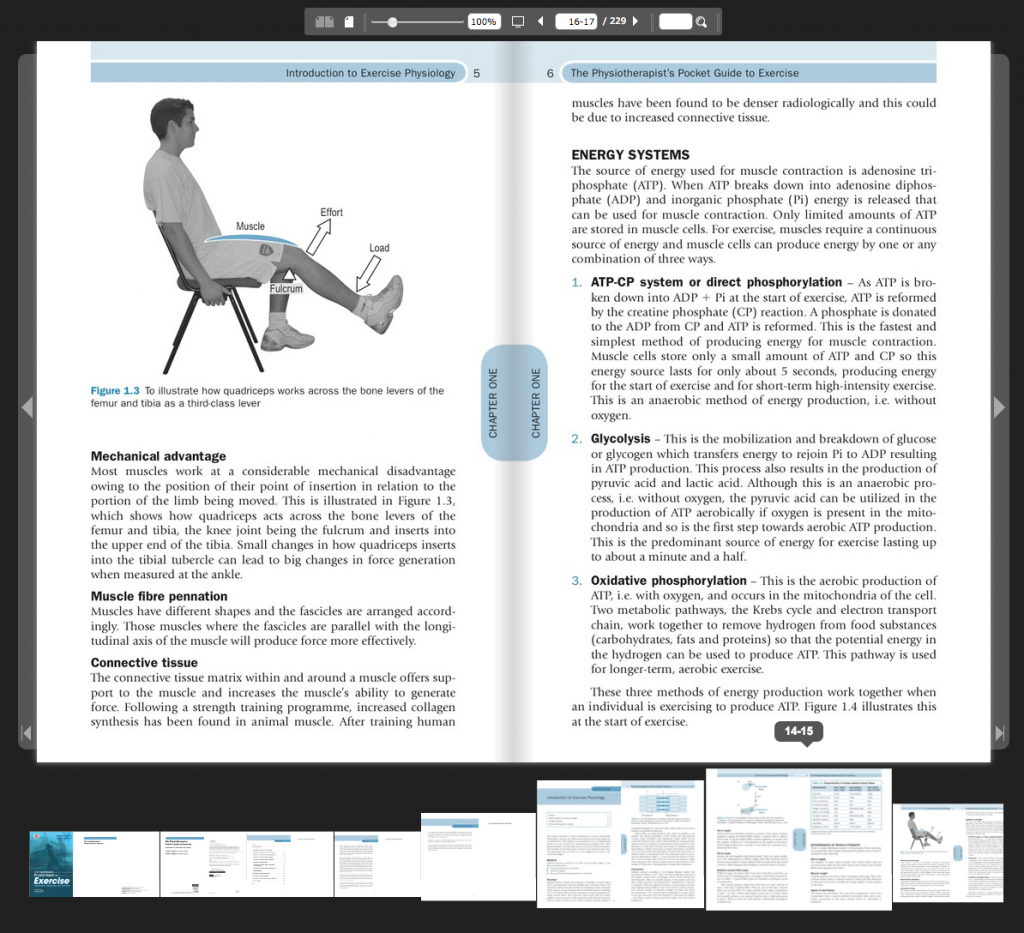 exercise assessment prescription and training