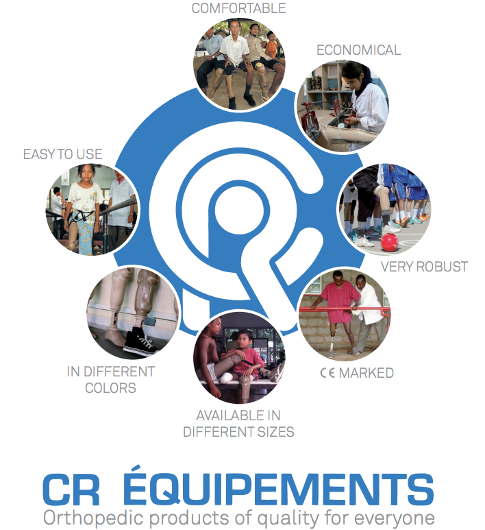 Thanks CR Equipements for allowing us to make the Amputee Rehabilitation course free! Thanks CR Equipements for allowing us to make the Amputee Rehabilitation course free!