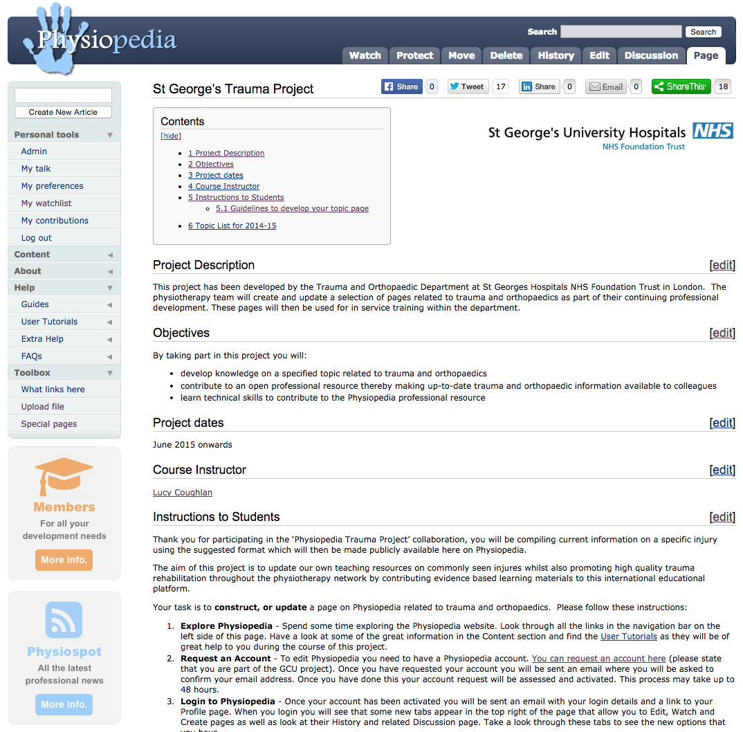 New trauma content development project New trauma content development project