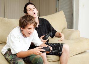 Active video gaming improves body coordination in survivors of childhood brain tumours. Active video gaming improves body coordination in survivors of childhood brain tumours.