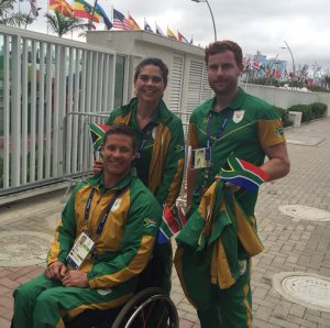 South African para-canoeing-team