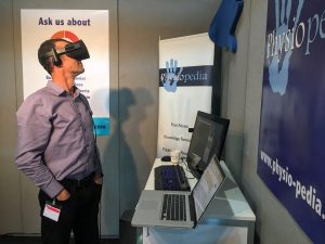 Tony loving the VR at ER-WCPT