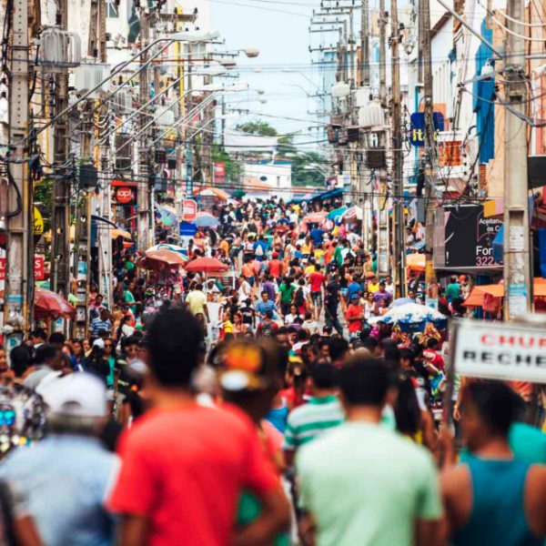 Busy street scene