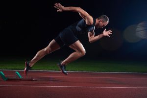Joint power generation differentiates young and adult sprinters during transition from block start into acceleration Joint power generation differentiates young and adult sprinters during transition from block start into acceleration