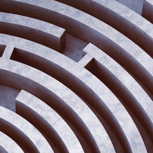 Center of a maze