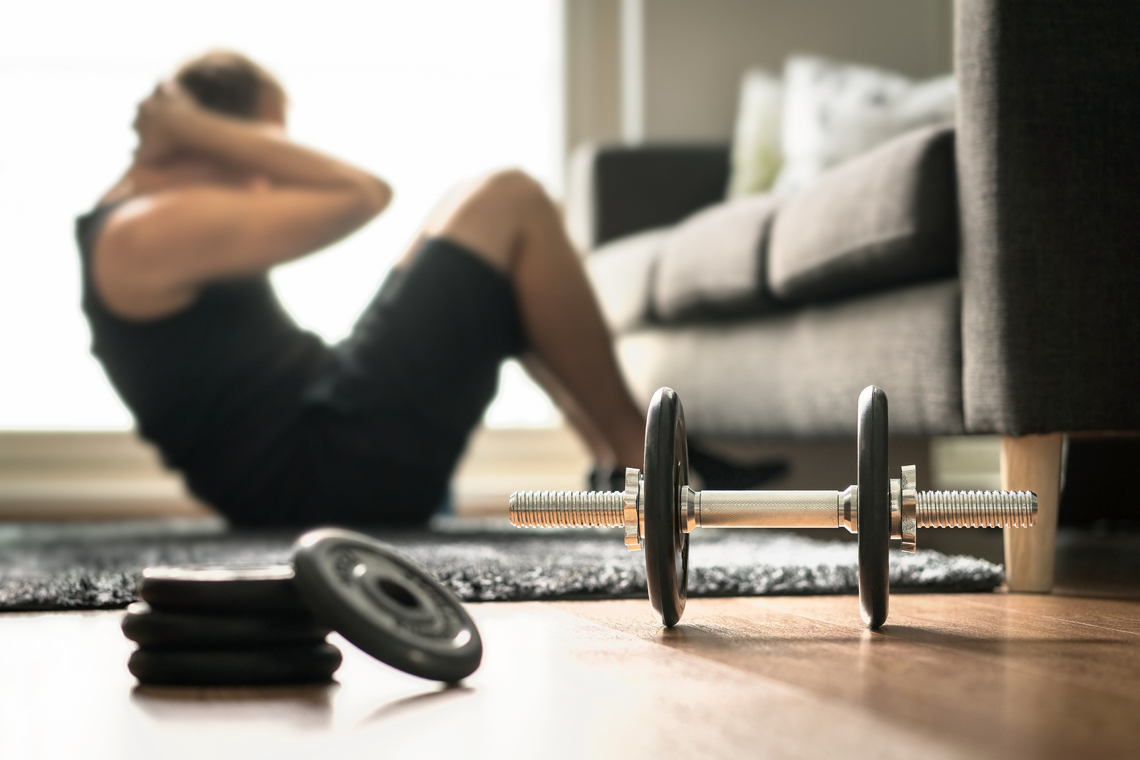 doing home workout