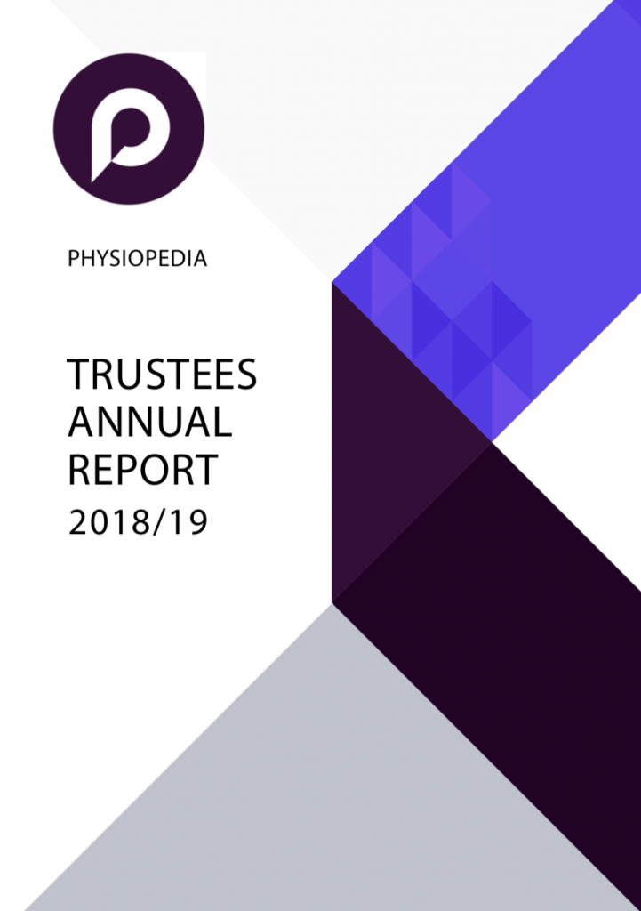 Trustees annual report physiopedia