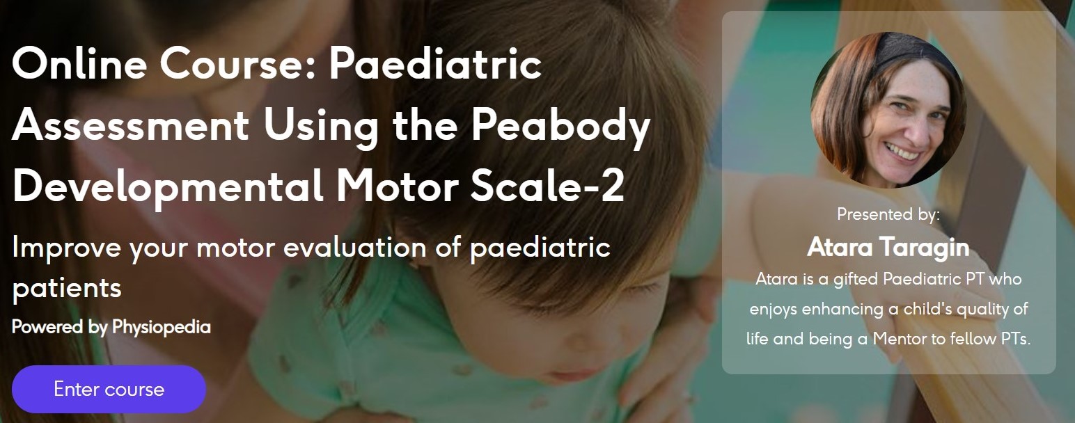 Peabody Developmental Motor Scale 2