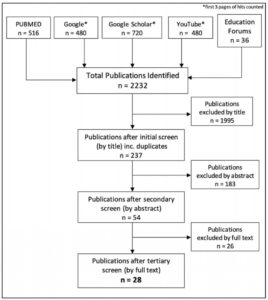 Literature review strategy for the MSK virtual assessment framework