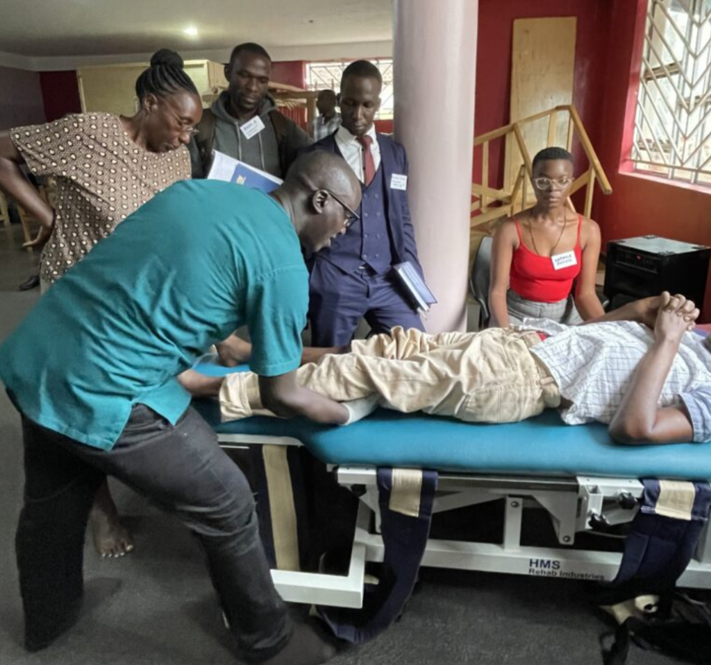 Physiopedia in-person training event in Uganda for stroke