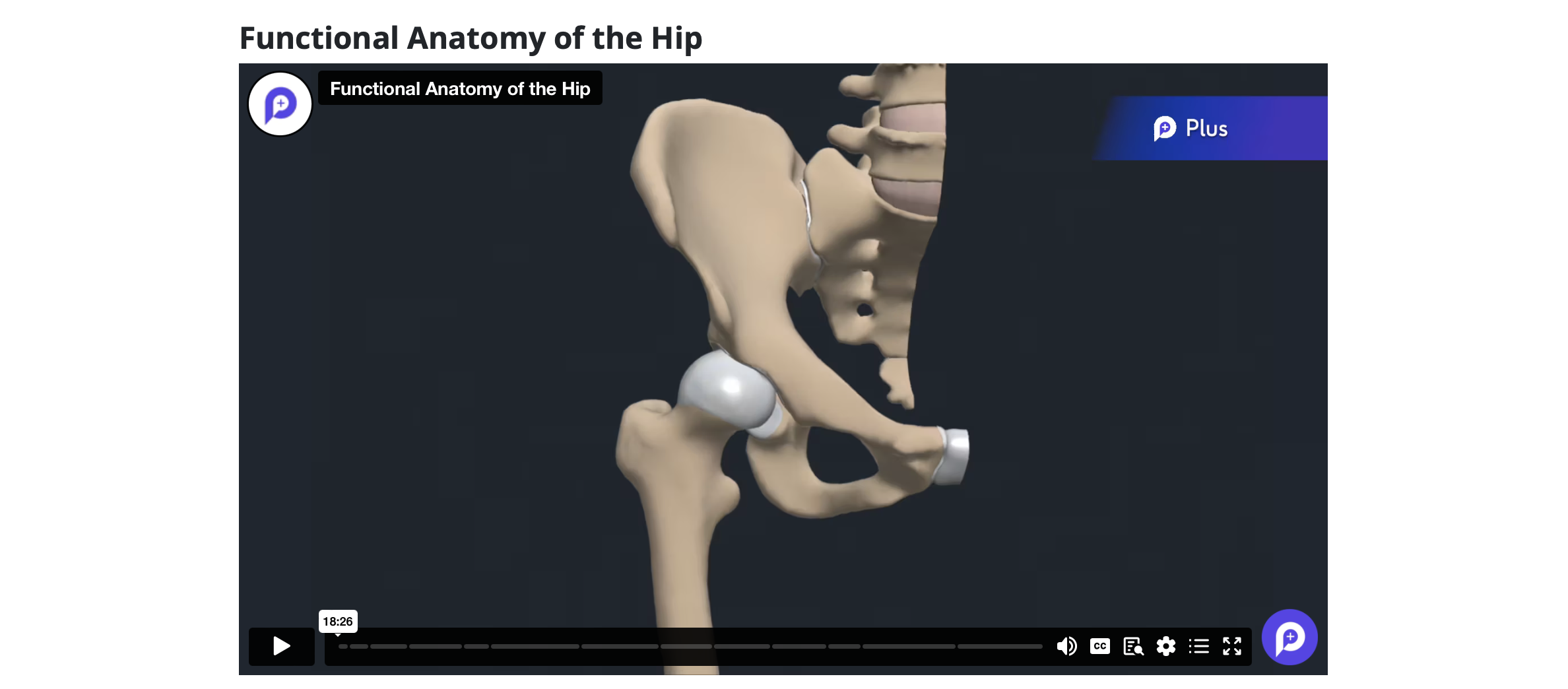 Physiopedia's anatomy courses and videos for health, medical, rehabilitation and physiotherapy students