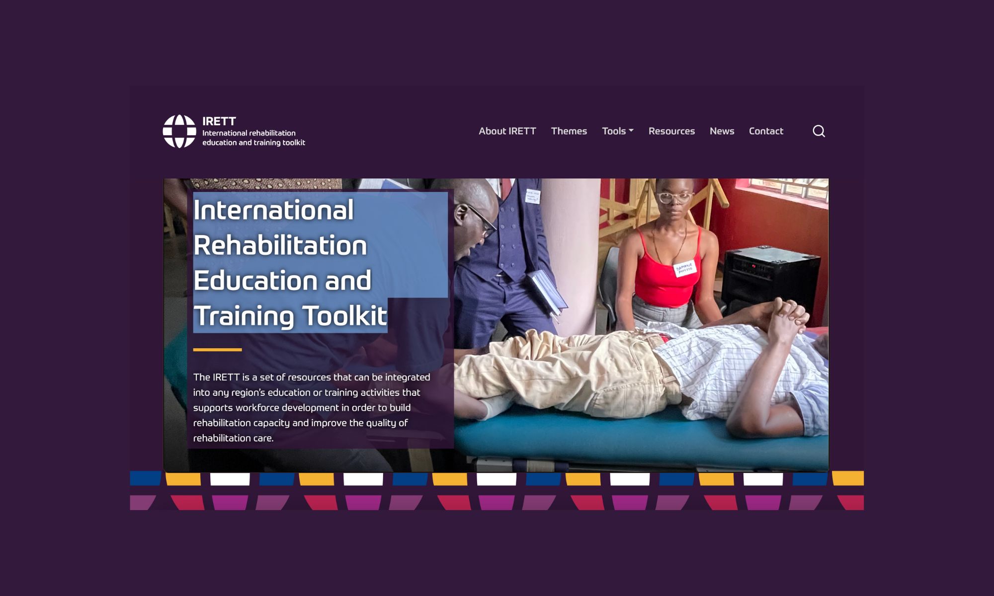 IRETT, ReLAB-HS, Physiopedia Plus online learning
