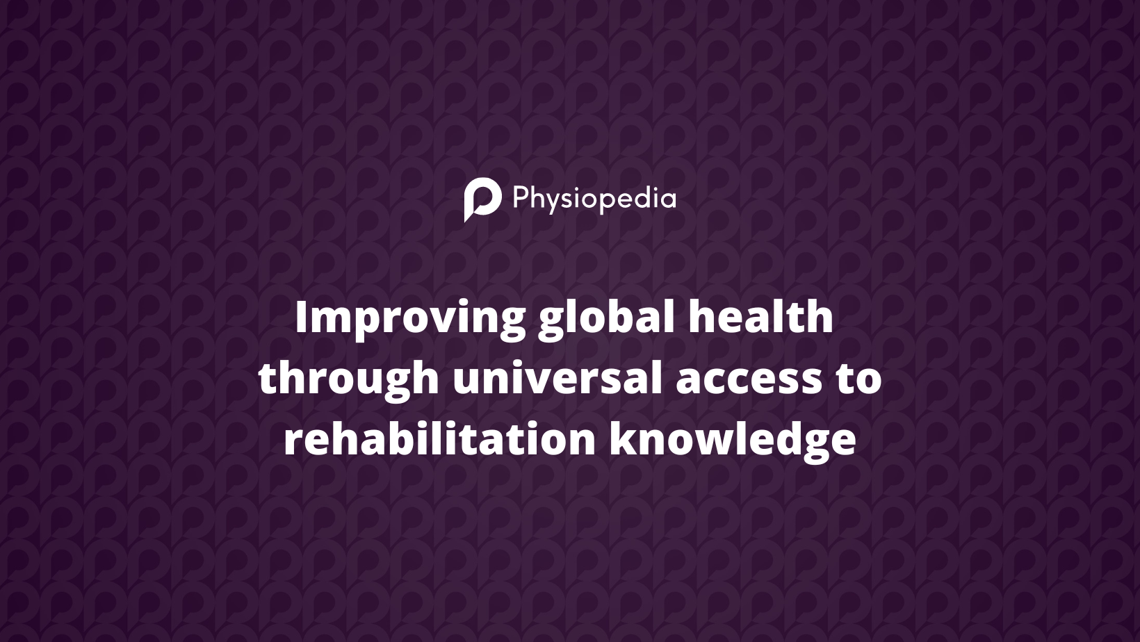 Physiopedia AI licensing policy